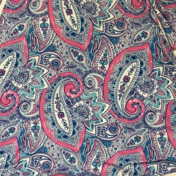 New Cynthia Rowley Paisley Print Beautiful Floral Dress With Pockets - Picture 10 of 13